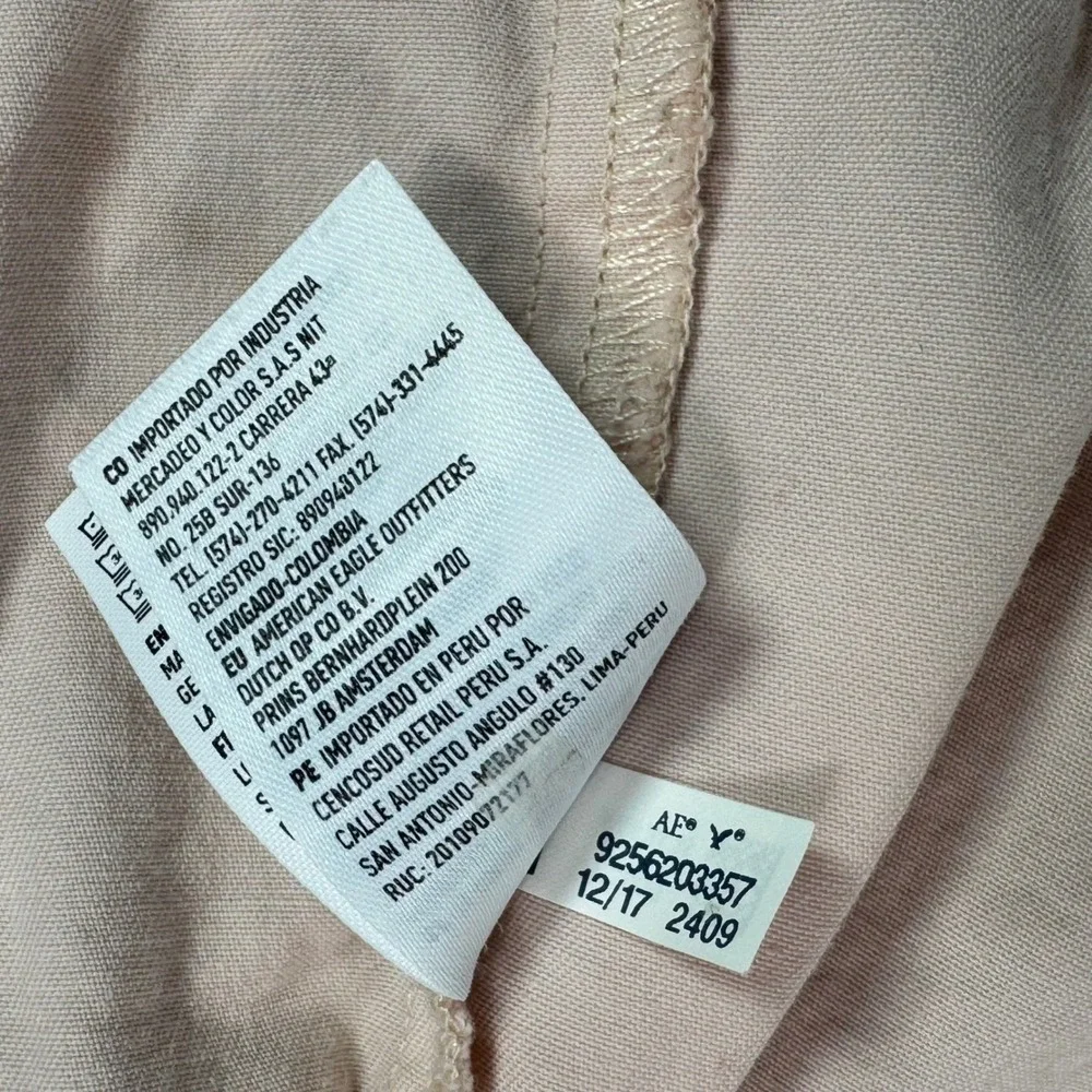 American Eagle Women's Utility Jacket S‎ Pink Cargo Military Hooded Coat